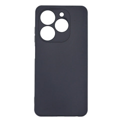 Silicone Case for Tecno Spark Go 2024 black Black Matte