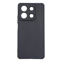 Silicone Case for Xiaomi Redmi Note 13 5G black Black Matte