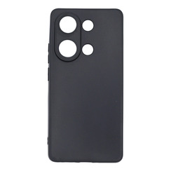 Silicone Case for Xiaomi Redmi Note 13 Pro black Black Matte