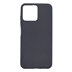 Silicone Case for ZTE Blade A73 black Black Matte