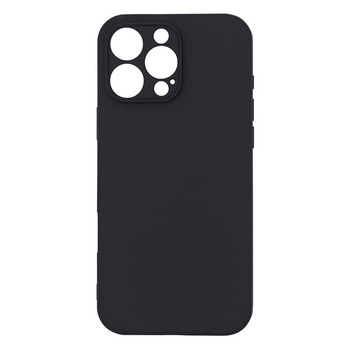 Silicone Case for iPhone 16 Pro Max black Black Matte