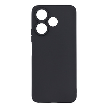 Silicone Case for Xiaomi Redmi 13 black Black Matte