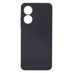 Silicone Case for ZTE Blade A34 black Black Matte