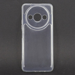 Silicone Case for Xiaomi Redmi A3 transparent Space TPU