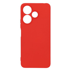 Silicone Case for Xiaomi Redmi 13 red Fashion Color