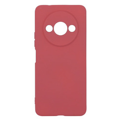 Silicone Case for Xiaomi Redmi A3 bordo Fashion Color