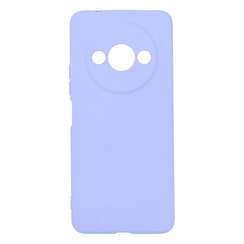 Silicone Case for Xiaomi Redmi A3 lilac Fashion Color