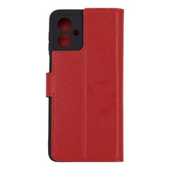 Чехол книга для Motorola G54 Power красный Bring Joy. Фото 2