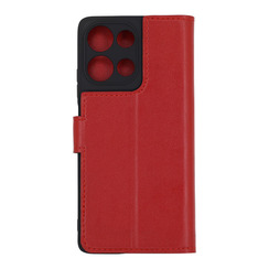 Чехол книга для Motorola G75 красный Bring Joy. Фото 2
