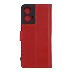 Чехол книга для Motorola G35 красный Bring Joy. Фото 2