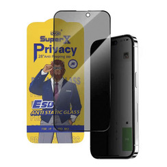 Защитное стекло для iPhone 12/12 Pro антишпион Privacy Super X. Фото 2