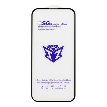Защитное стекло для iPhone 17 Pro Max черный SG Stronger