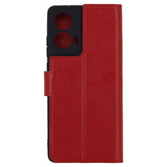 Book Case for Motorola G85 red Bring Joy. Фото 2