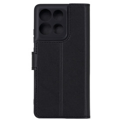 Чехол книга для Motorola G86 черный Bring Joy. Фото 2