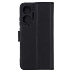 Чехол книга для Poco F7 черный Bring Joy. Фото 2