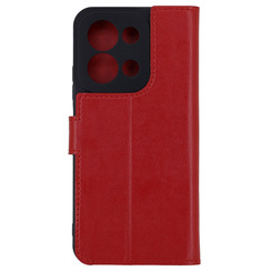Чехол книга для Xiaomi Redmi 15C EU (173mm) красный Bring Joy. Фото 2