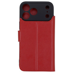 Чехол книга для iPhone 17 Pro Max красный Bring Joy. Фото 2