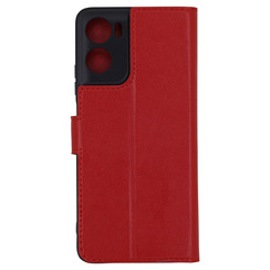 Чехол книга для Motorola G06 красный Bring Joy. Фото 2