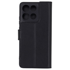 Чехол книга для Motorola G86 Power черный Bring Joy. Фото 2