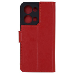 Чохол книжка для Oppo Reno13 5G червоний Bring Joy. Фото 2