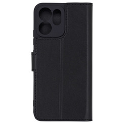 Чехол книга для Oppo Reno14 F 5G черный Bring Joy. Фото 2