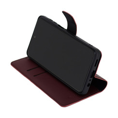 Чохол книжка для iPhone 17 бордовий Bring Joy. Фото 3