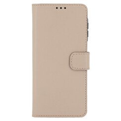 Чохол книжка для Motorola Edge 70 Fusion бежевий Bring Joy