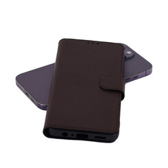 Чохол книжка для Motorola Edge 70 Max коричневий Bring Joy. Фото 4